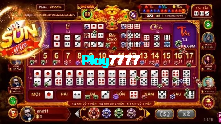 Play7777 casino presented on mobile device in Pakistan with slots and live games